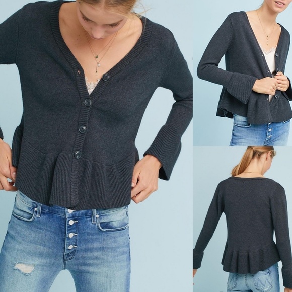 Anthropologie Sweaters - 🏖Anthropologie | DRA Amelia Bell Sleeve Cardigan